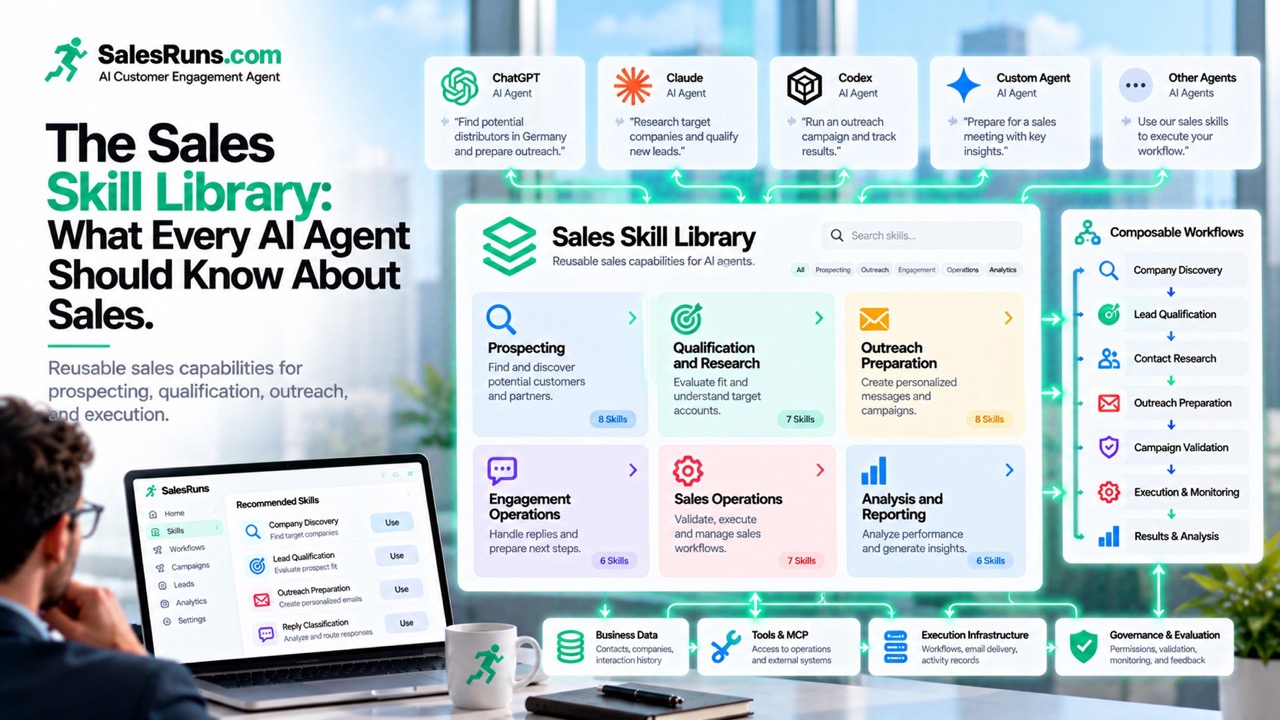 The Sales Skill Library: What Every AI Agent Should Know About Sales